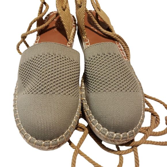 Crown Vintage Bonire Espadrille Women's Sandals | Size 8M | Green - Picture 9 of 9